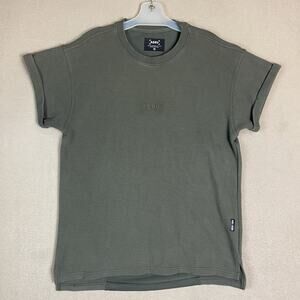 ASRV T Shirt Mens M Green Short Sleeve Crew Neck DSG 0220 Stretch Athletic Tee